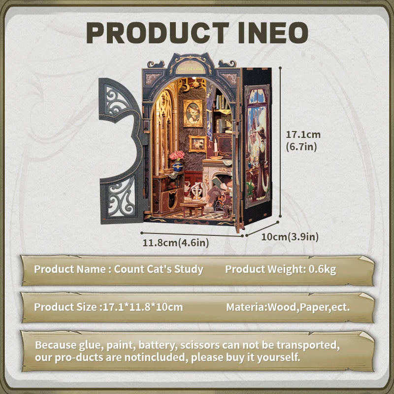 Cutebee SD-03B - Count Cat's Study