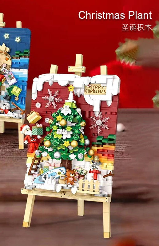 LOZ 1283 Christmas Diorama: Christmas Tree