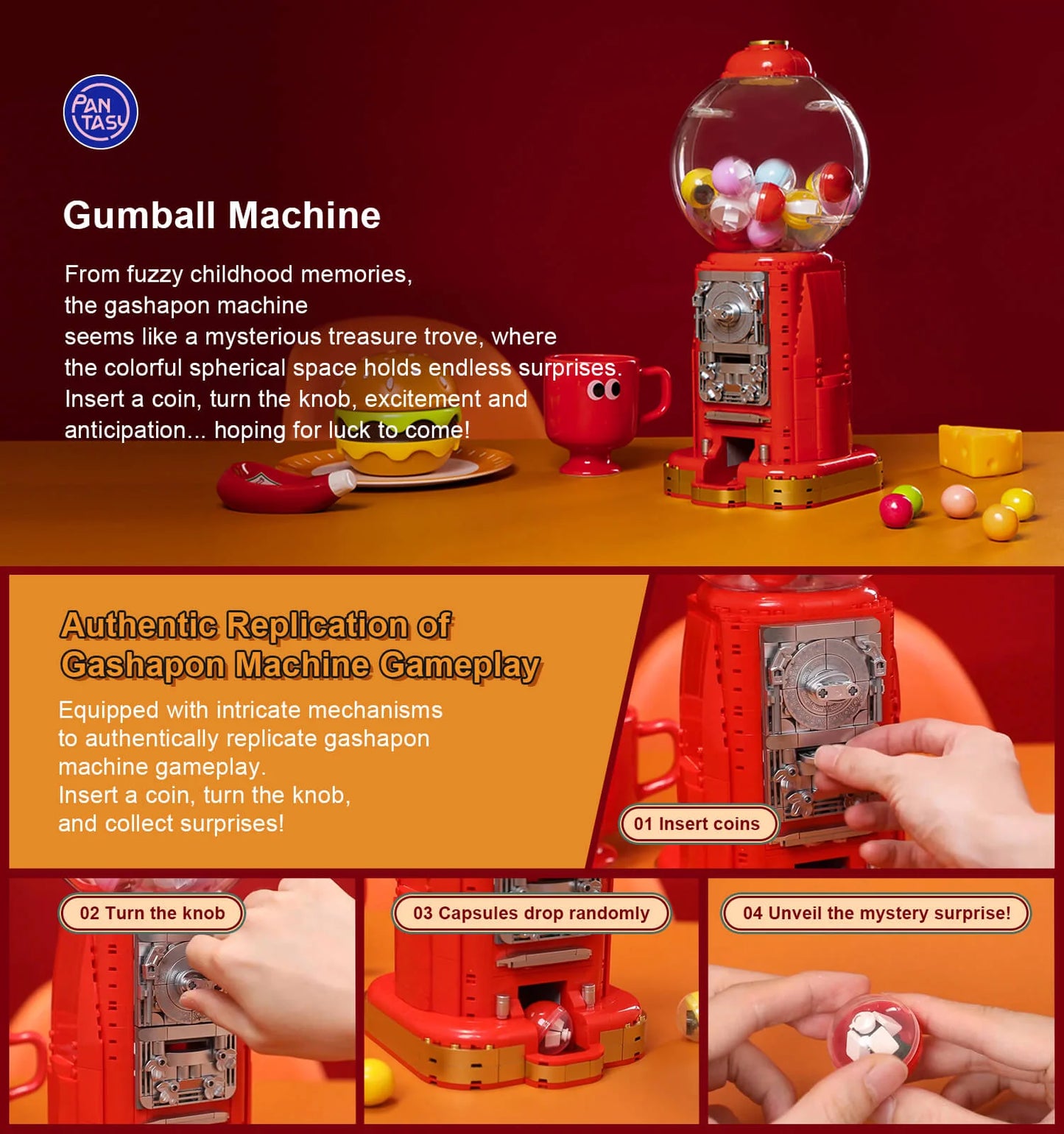 Pantasy Gumball machine 85016