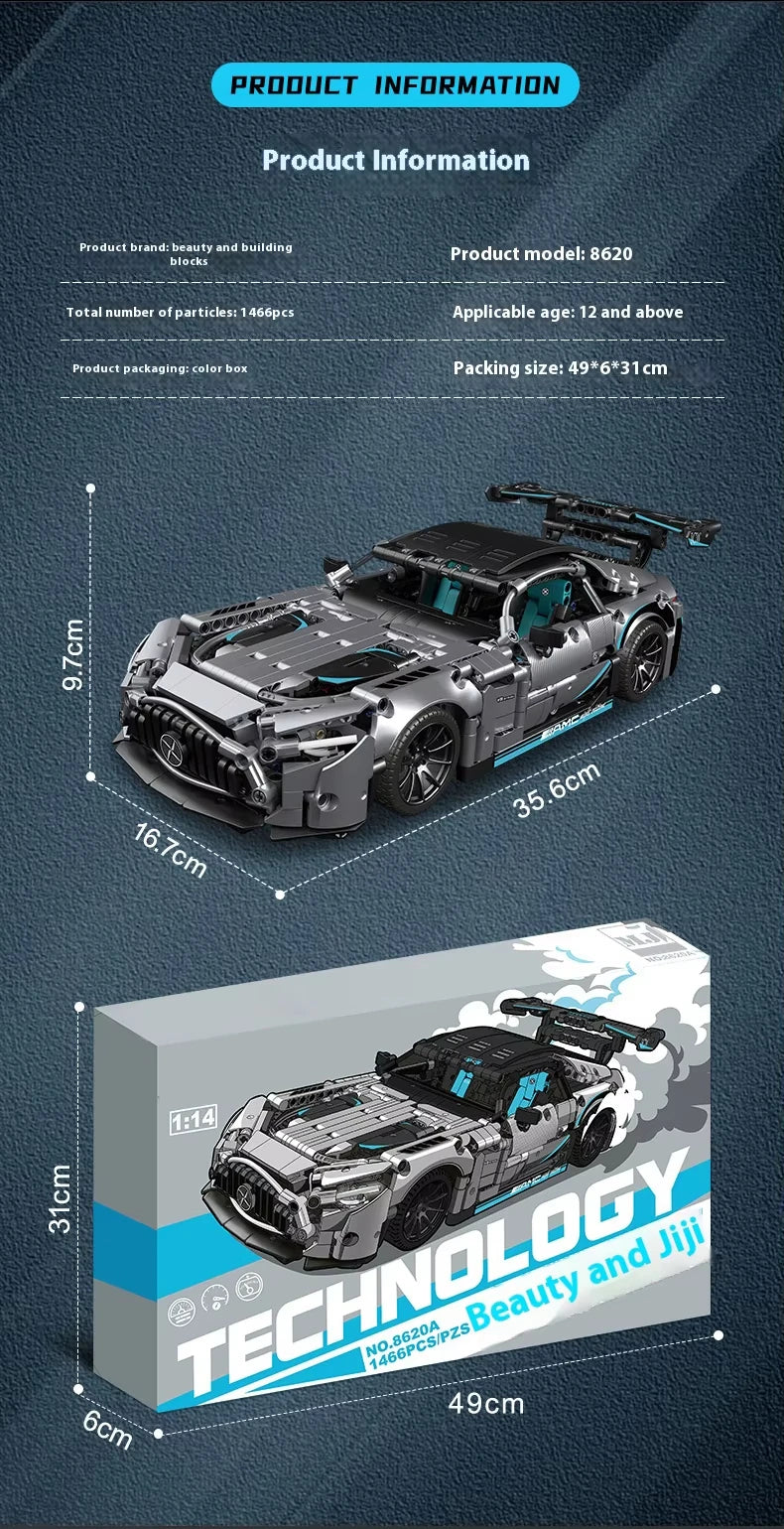 Plated AMG Super Car - Mercedes MJI 8620A