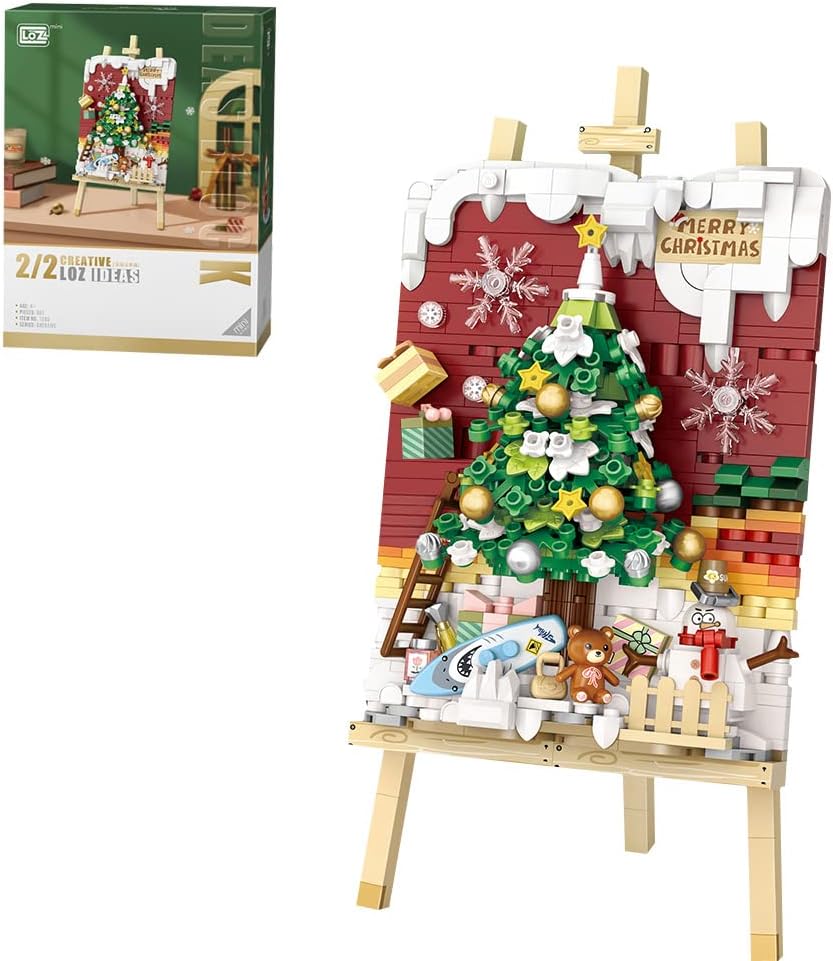 LOZ 1283 Christmas Diorama: Christmas Tree