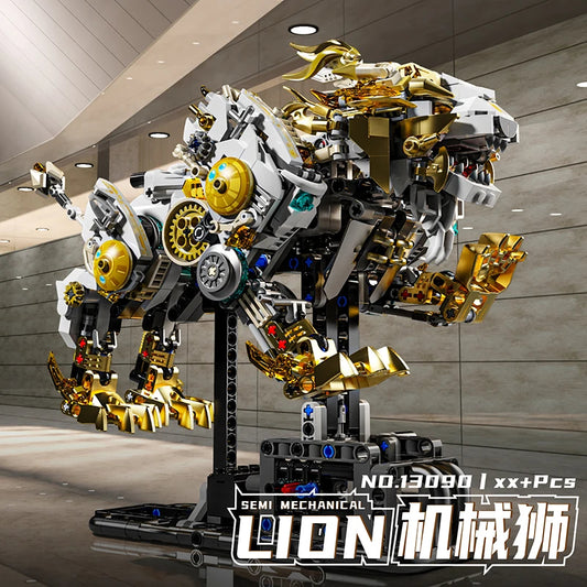 MJI 13090 Lion Semi Mechanical Lion 1077pcs