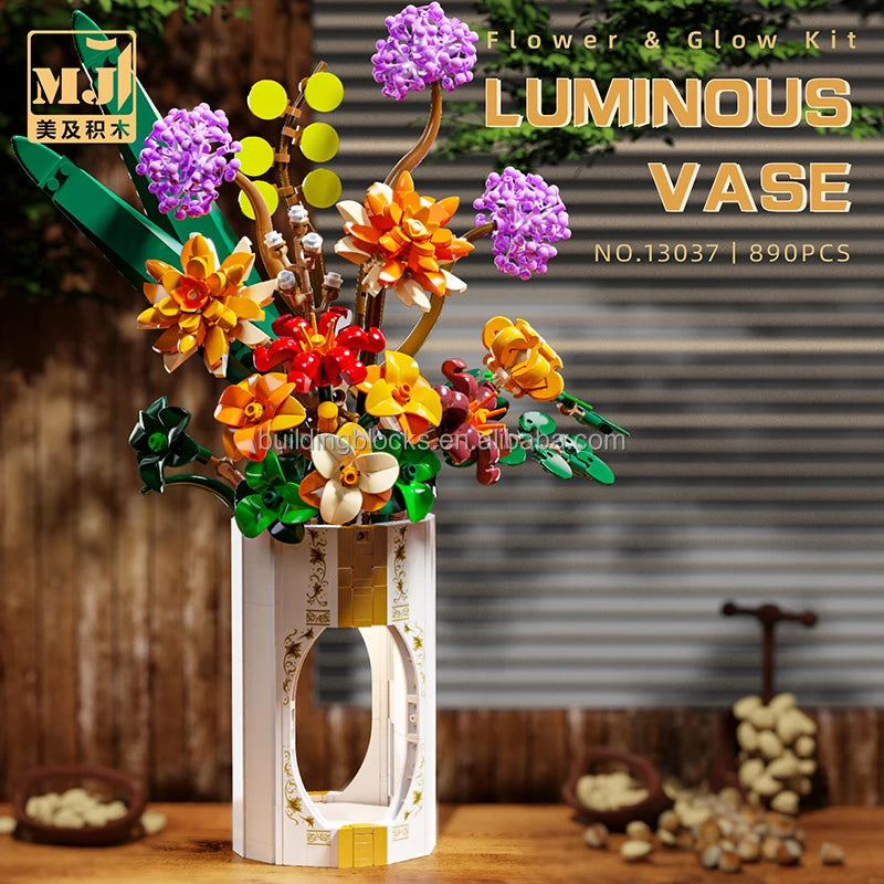 MJI 13037 - Luminous Vase Set