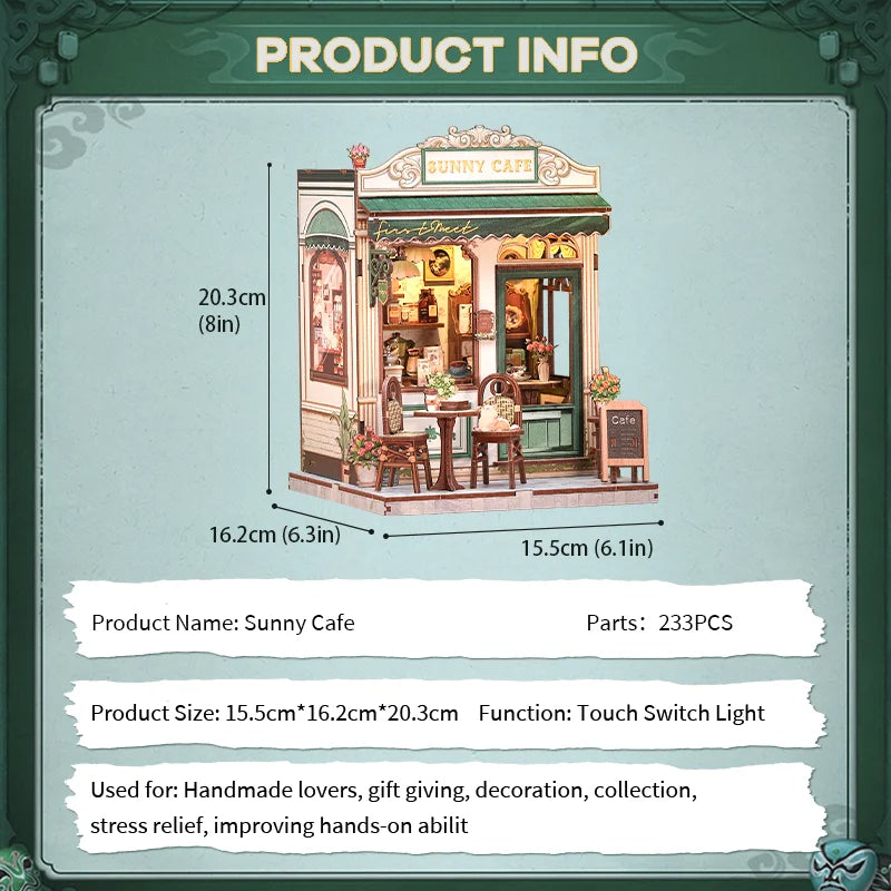 Cutebee CWGC205 - Sunny Cafe