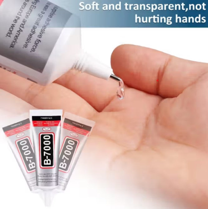 B7000 glue in 50ml with micro tips for precise work