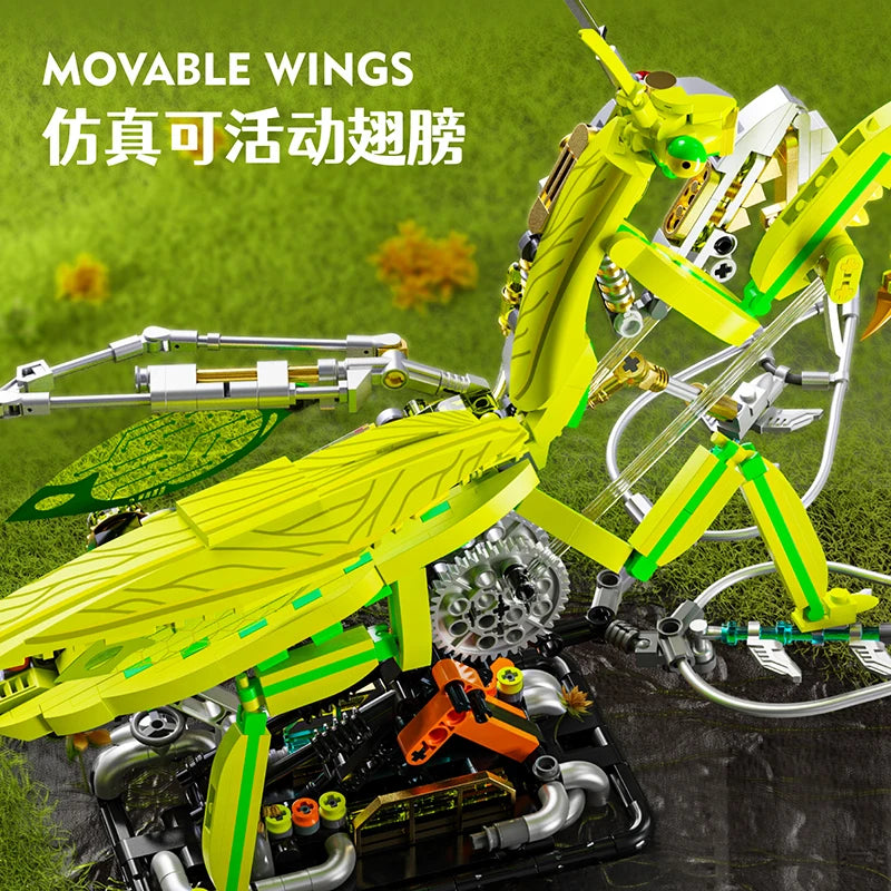 MJI 13055 - Mantis 999PCS Building Block Set