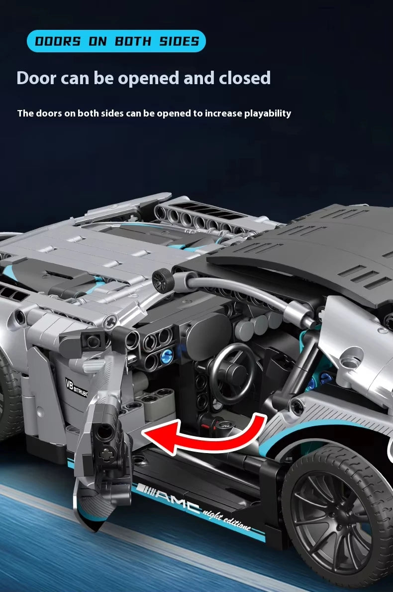 Plated AMG Super Car - Mercedes MJI 8620A