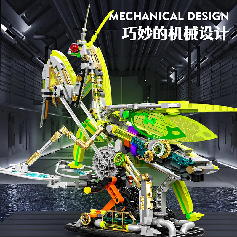 MJI 13055 - Mantis 999PCS Building Block Set