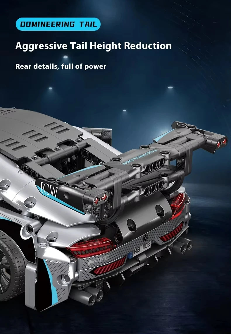 Plated AMG Super Car - Mercedes MJI 8620A