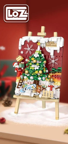 LOZ 1283 Christmas Diorama: Christmas Tree